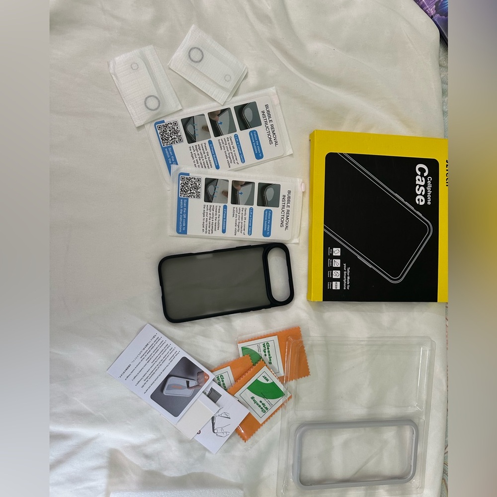 JETech Matte 5-in-1 iPhone Air Case with 2 Tempered Glass Screen Protectors